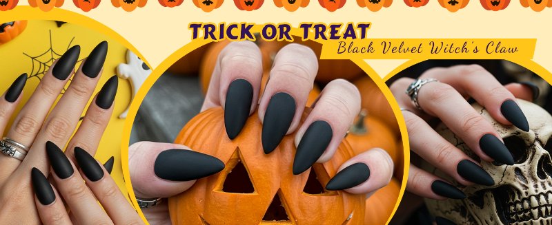 Morily Halloween Press on Nails