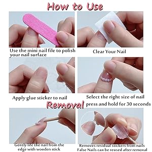 Oval False Nail Heart Glossy Press on Nails Love Acrylic Party Short Fake Nails Art Daily Women Tips