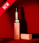Oulac Light Black Lipstick for Women - 2 in 1 Glossy Ink Black Tinted Lip Balm,Semi-Transparent H...