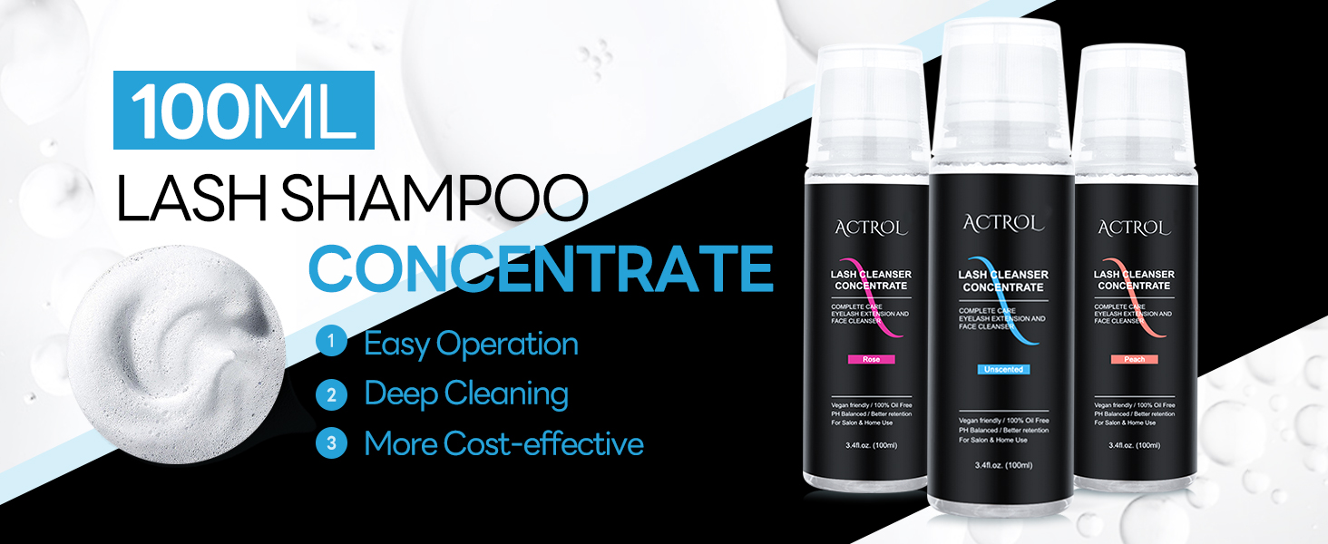 lash shampoo concentrate