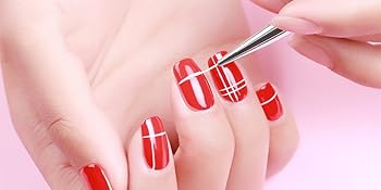 3Pcs Nail Art Liner Brushes Set