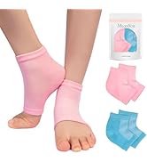 MelodySusie Moisturizing Heel Socks for Cracked Heel Treatment, Universal Style,Suitable for Home...