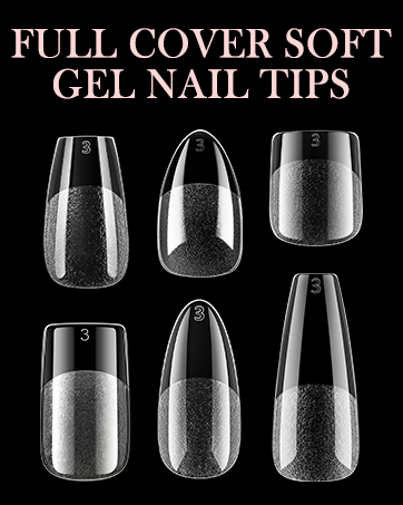 full cover soft gel nail tips