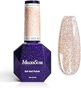 MelodySusie Galaliver Glitter Gel Nail Polish, 15ML Sparkly Shimmer Gel Polish Soak Off UV LED Cu...