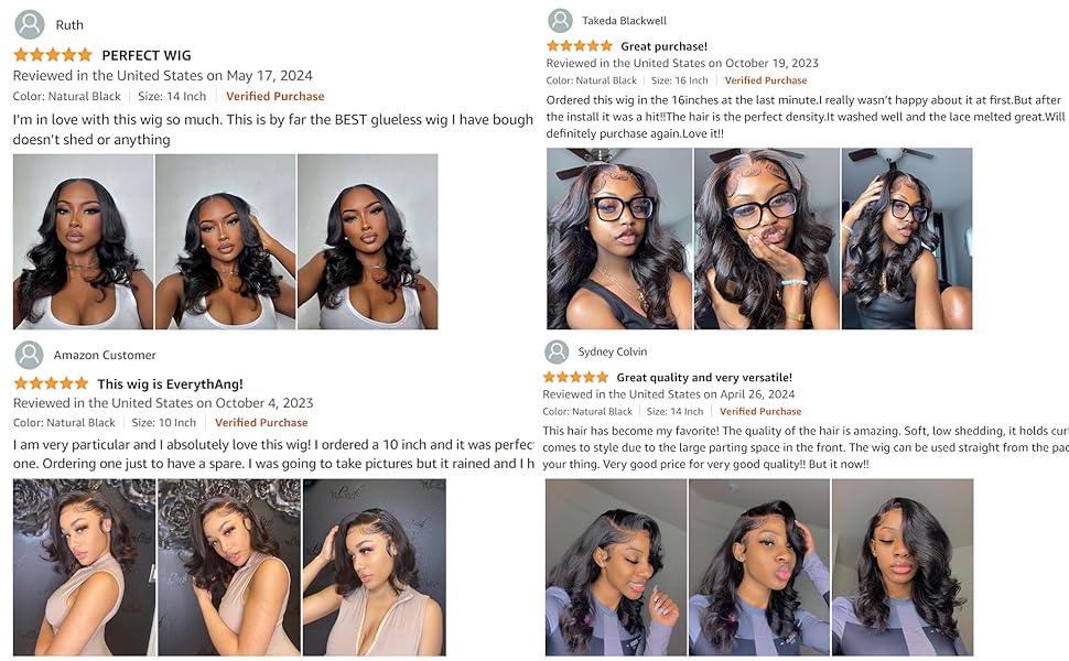 bob wig human hair