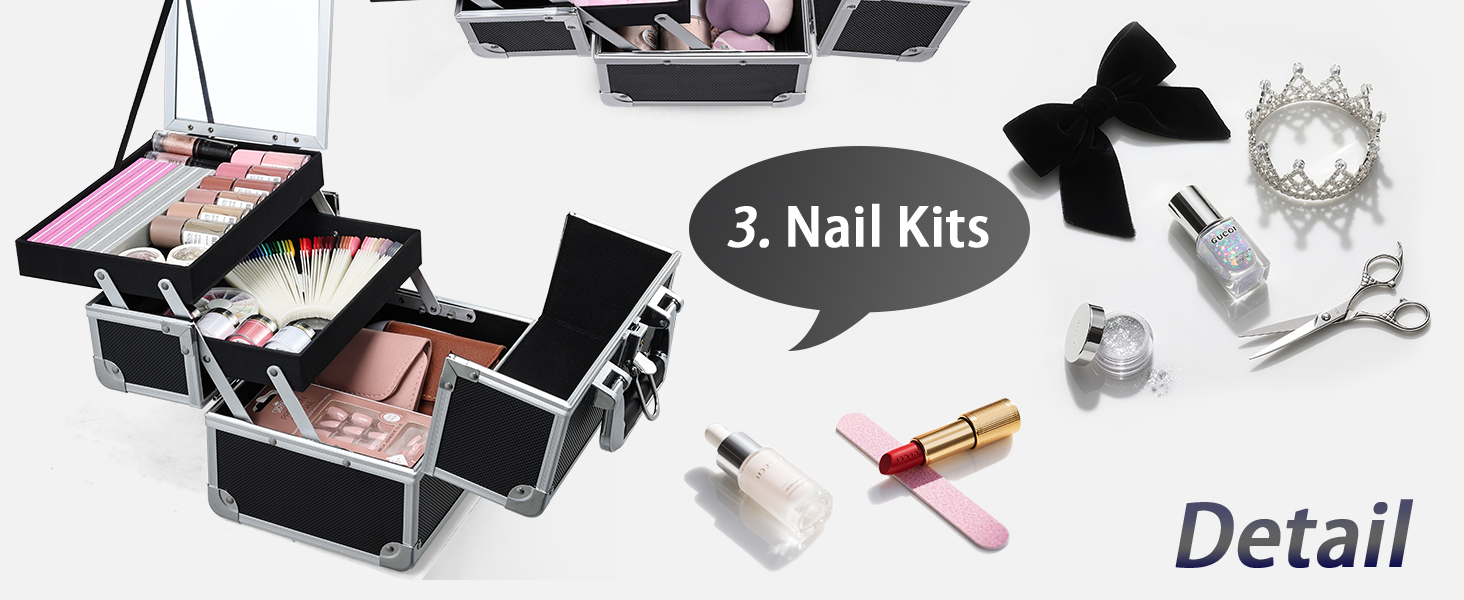 makeup organizer case