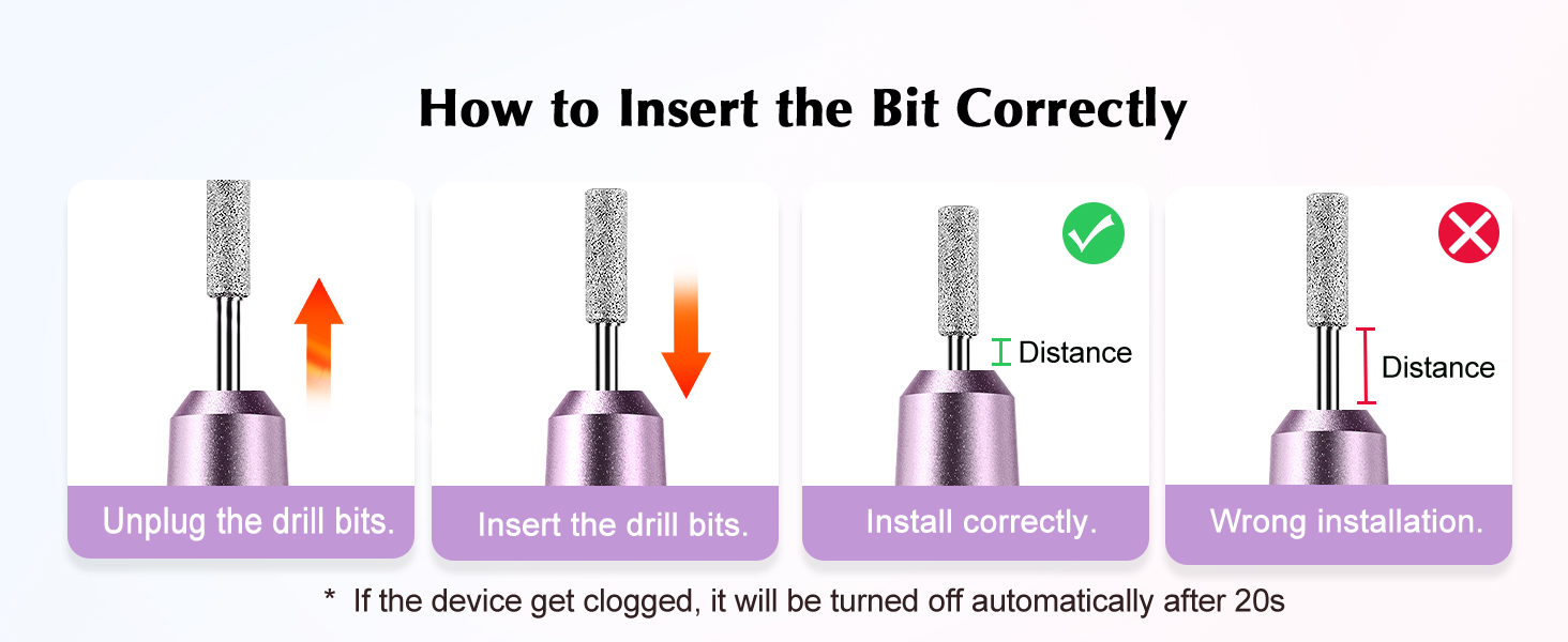 Electric Nail Drill File Professional Portable Nail Drill Machine Kit Manicure Pedicure
