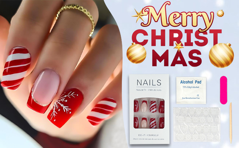 Christmas Nail Decorations,Christmas Nail Accessories,Christmas Manicure
