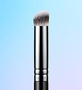 EIGSHOW Concealer Brush, Precise Angled Foundation Brush with Vegan Soft Synthetic Bristles for C...