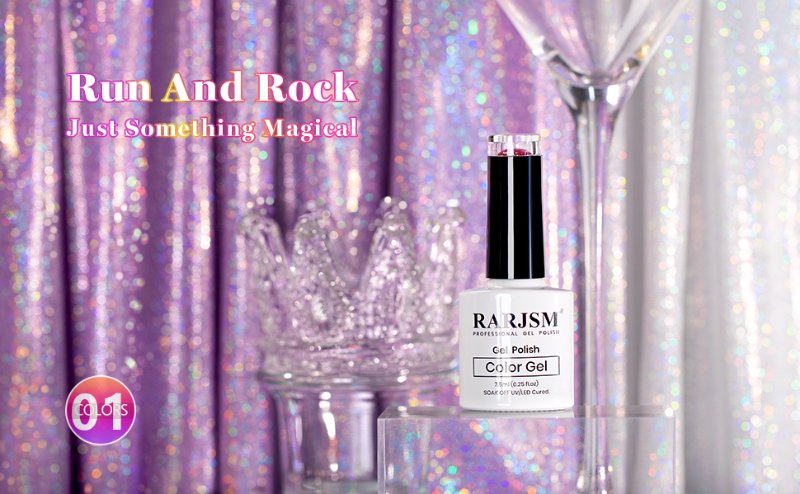 reflective glitter gel nail polish 
