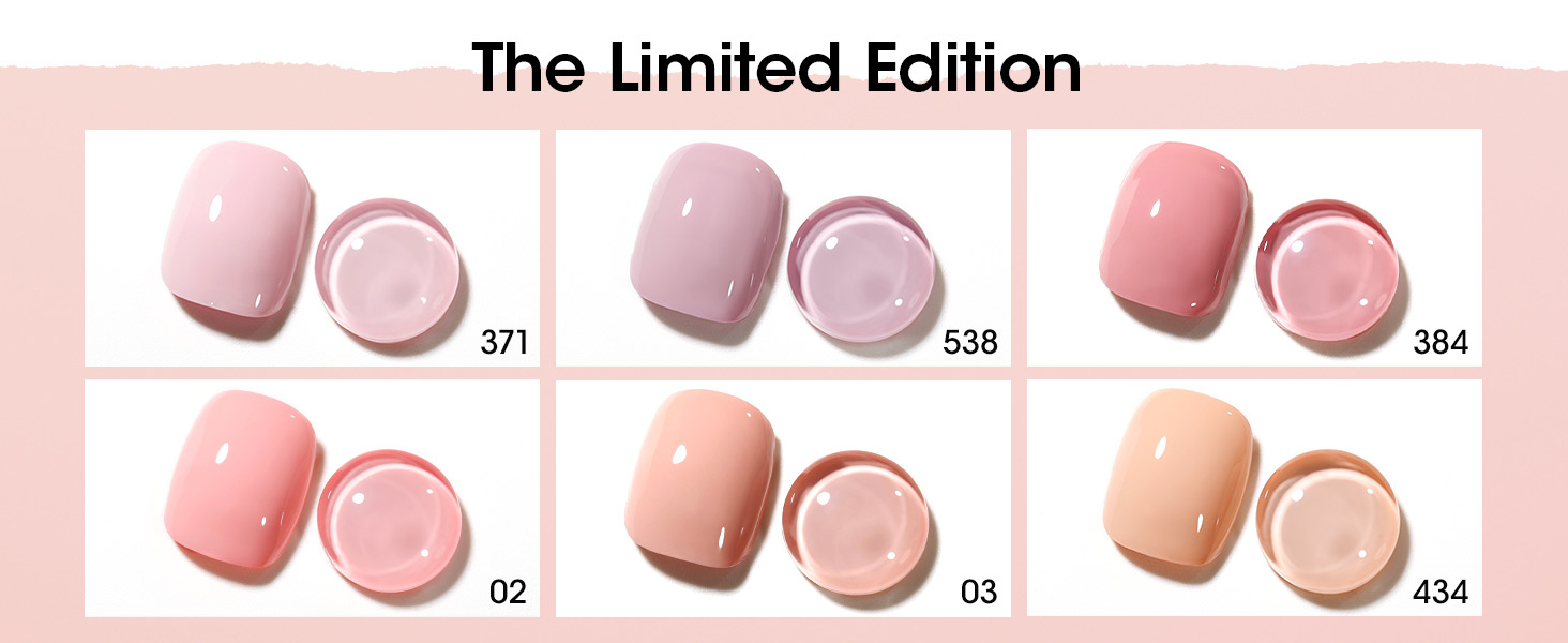 Nail Polish Nude 6 Colors