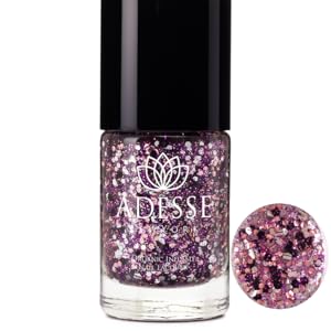Glitter nail polish