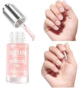 Gellen Nail Cuticle Oil for Growth and Strength, Vitamin E Fingernail Nourishing Oil for Hydratin...