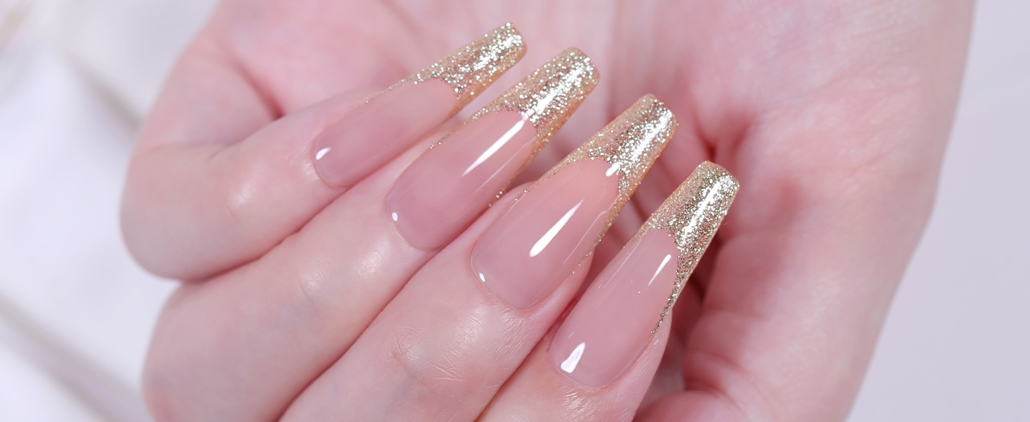 glitter gel nail polish