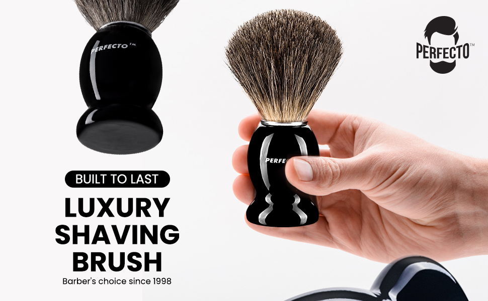 Badger Hair Shaving Brush- Shave Brush for Wet Shave