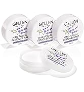 Gellen Nail Polish Remover Pads, Non-Acetone Nail Polish Remover Wipes, 140pcs Travel Size Nails ...