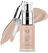 PÜR Beauty 4-in-1 Love Your Selfie Longwear Foundation & Concealer, Full Coverage Liquid Foundati...