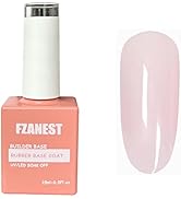 FZANEST Natural Nude Builder Gel For Nails,15ml Builder Base Jelly Color Gel Nail Polish In A Bot...