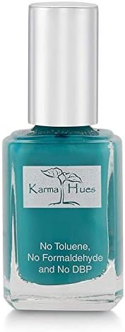 karma organic Natural Nail Polish-Non-Toxic Nail Art, Vegan and Cruelty-Free Nail Paint (FLORIDA MORNINGS)