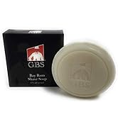 G.B.S 97% Bay Rum All-Natural Shave Soap Made With Shea Butter Coconut Oil, Avocado Oil, Balm Soa...