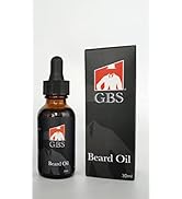 G.B.S Beard Oil - 1 oz Glass Bottle + Dropper. Works Great Moisturizes Soften Beard Skin Conditio...