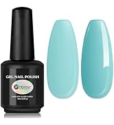 Mobray Gel Nail Polish Light Green Gel Polish 15ml Mint Green Color Gel 0.5oz Soak off U V LED Ge...