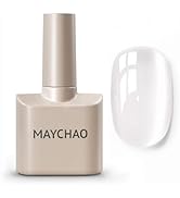MAYCHAO 15ML Clear Cat Eye Gel Nail Polish 1Pc Silk Clear Cat Eye Gel Polish with Magnet Soak off...