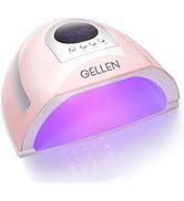 Gellen UV Light for Nails, 268W UV Nail Lamp Professional Fast Curing Nail Dryer, LED Nail Lamp w...