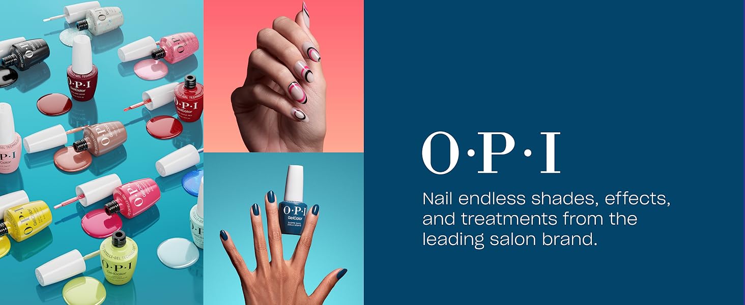 OPI Nail endless shades effects treatments salon
