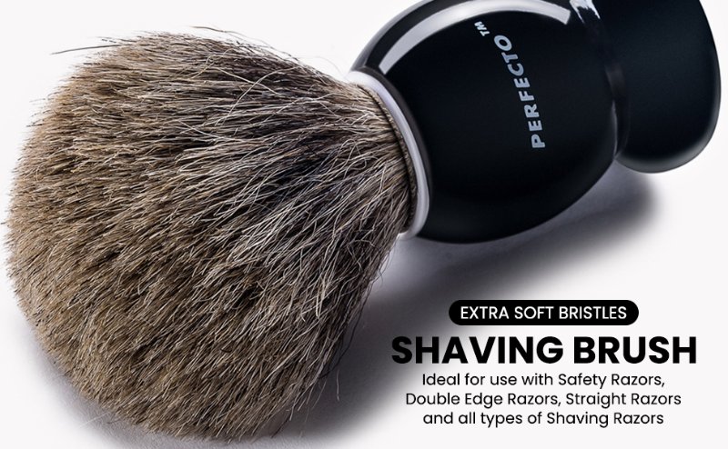 Rich Lather- Create the perfect rich lather with our 100% Natural Badger Brush