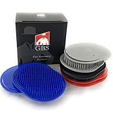G.B.S Colored Palm Hair Brush Portable Styling Comb, Massager for Men’s, Women Pets Grooming Brus...