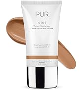 PÜR Beauty 4-in-1 Tinted Moisturizer With SPF 20 - Hydrating Face Moisturizer, Primer, & Foundati...