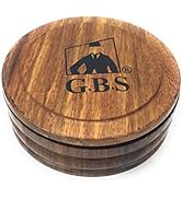 G.B.S - Wood Shaving Mug/Bowl With Lid 3.5