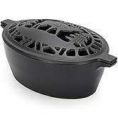MYFIREPLACEDIRECT Wood Stove Steamer 2.5 Quart, Wood Stove Humidifier with Decorative Deer Patter...