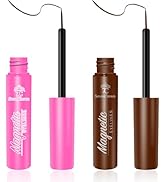 7C SEVENCROWN Magnetic Eyeliner for Magnetic Eyelashes - 4 Tubes of Eye Liners Pen - (2 Black MIX...