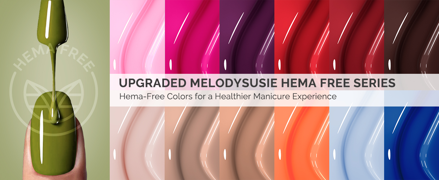 Hema free gel nail polish