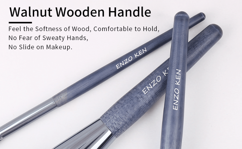 High End Walnut Handle, Feel the Softness, Comfortable to Hold, No Fear of Sweaty Hands