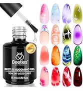 Beetles Blooming Gel 15ml Clear Uv Led Blossom Christmas Nails Gel Polish for Spreading Effect Ma...