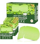 Sleep Mask for Travel Essentials,Steam Eye Mask Green Tea,Reduce Eye Patches for Puffy Eyes and D...