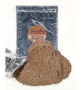 BULK REFILL FOUNDATION (EBONY) Mineral Makeup Powder Matte Bare Skin Sheer SPF 15 Cover (12 Grams)