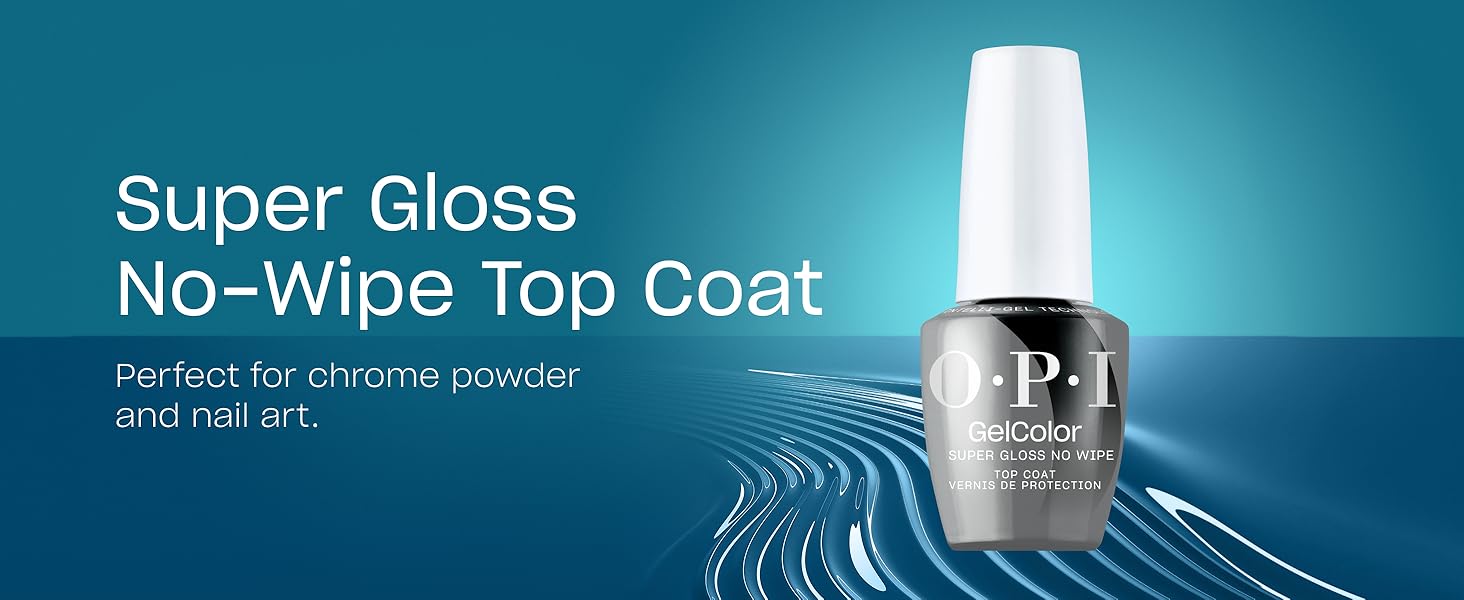 OPI GelColor Super Gloss No Wipe