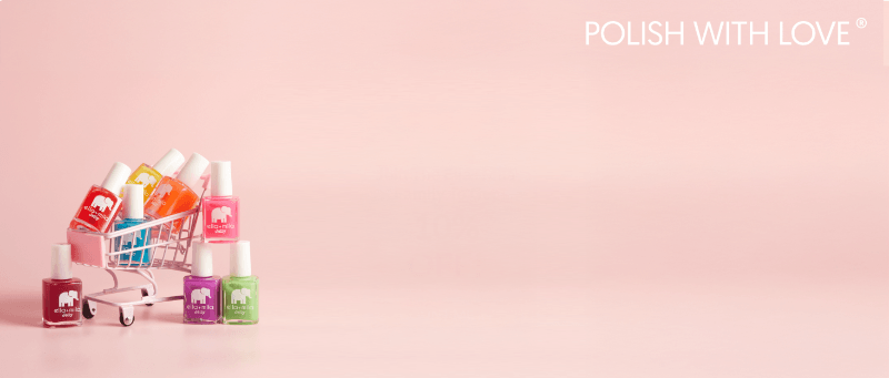 ella + mila nail polishes, nail care, lip sticks and nail polish removers