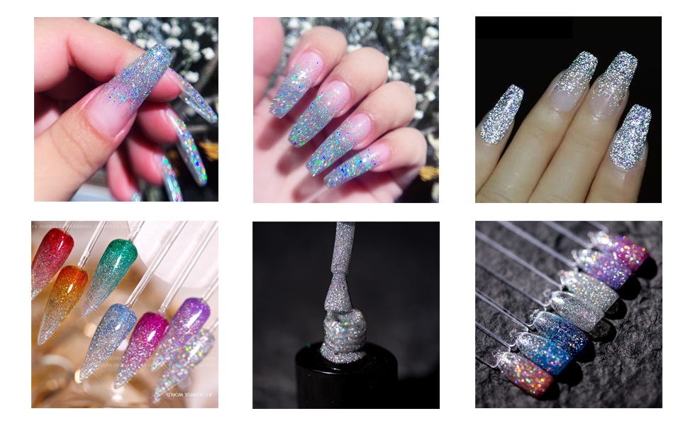 reflective gel polish 