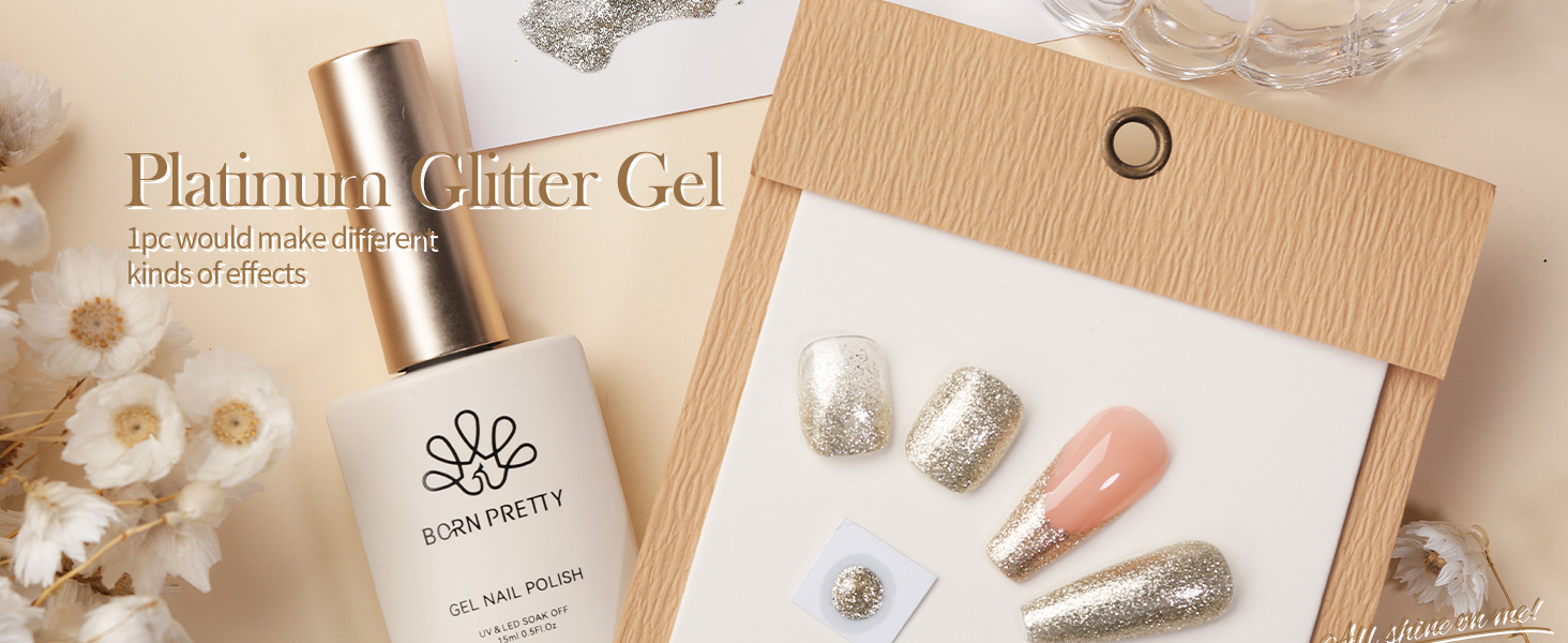 glitter gel nail polish