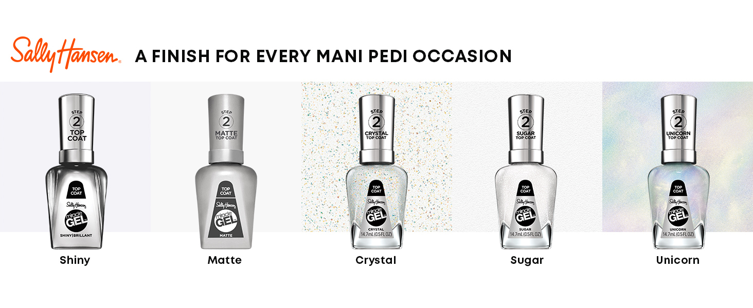 A Finish for Every Mani Pedi Occasion