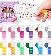 12 colors kid nail polish