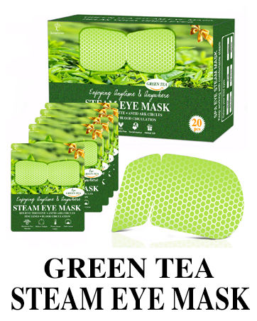 Sleep Mask Warm Compress for Eyes, Heated Eye Masks for Dark Circles 