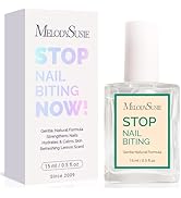 Melodysusie 15ML Nail Biting Treatment - Quick-Dry,Bitter-Tasting Polish to Stop Thumb Sucking & ...