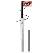 Gel Eyeliner Pencil, 1Pcs Burgundy Waterproof Long Lasting Colored Matte Eye Liner pencil, Retrac...