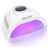 Gellen UV Nail Lamp, 268W UV Light for Nails Professional Fast Curing Nail Dryer, LED Nail Lamp w...